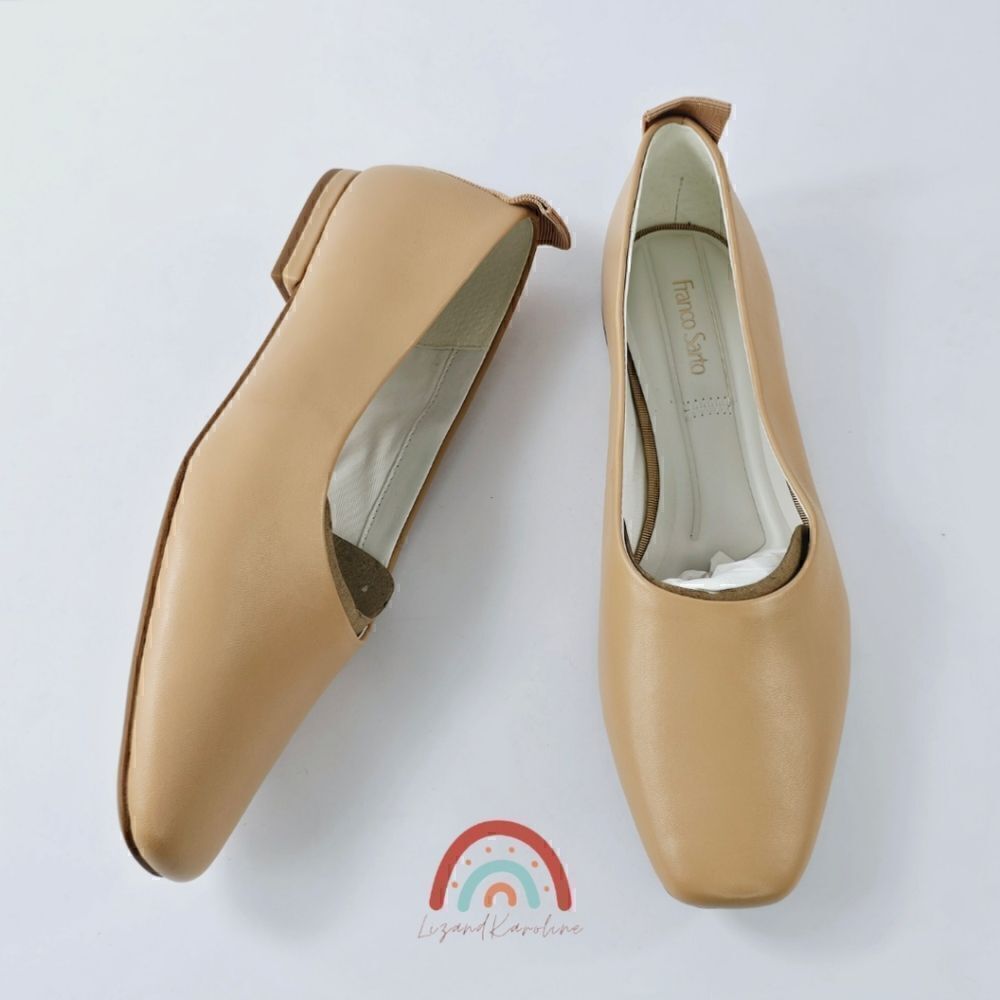 New! Franco Sarto Vana Leather Ballet Flat - Picture 6 of 13